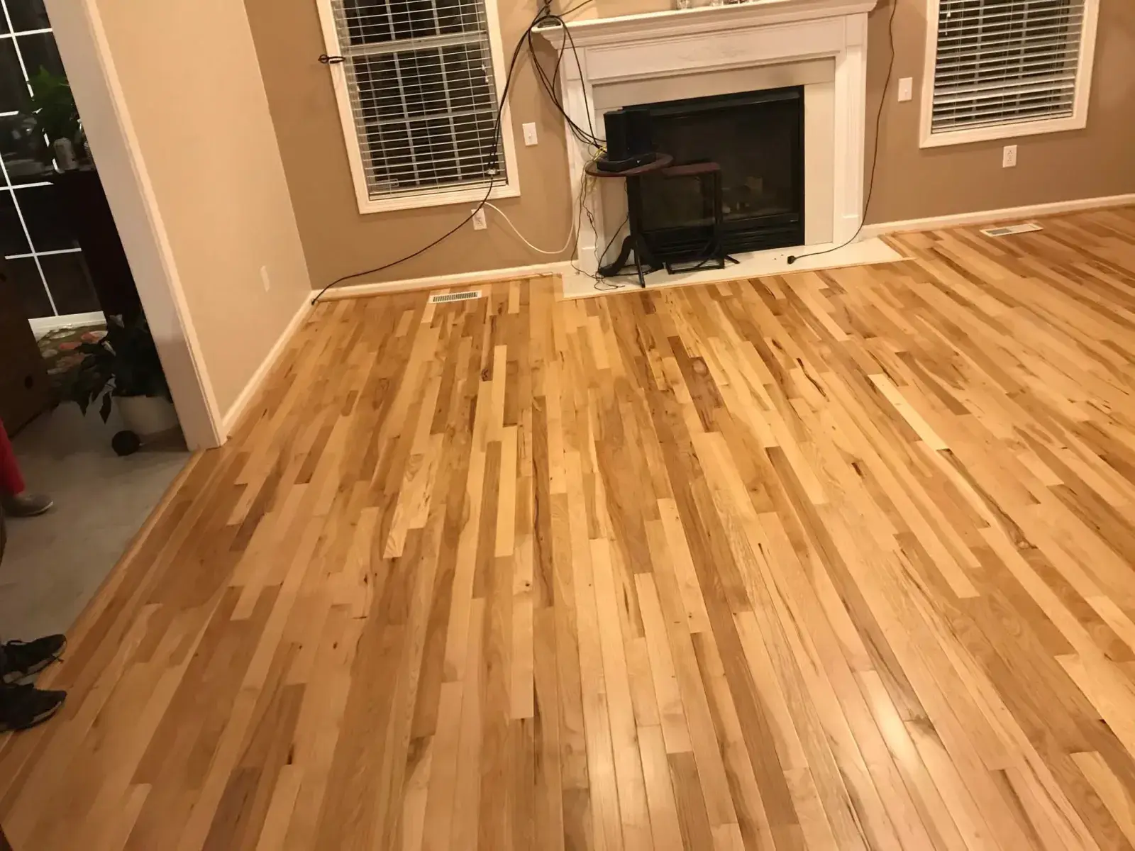 Hardwood flooring project