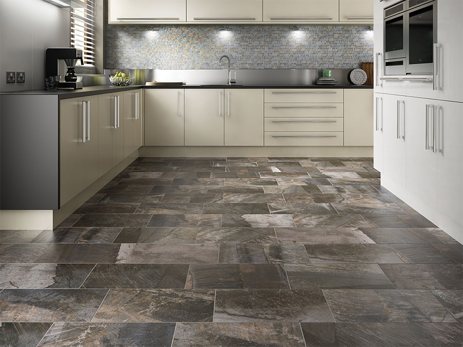 Tile flooring