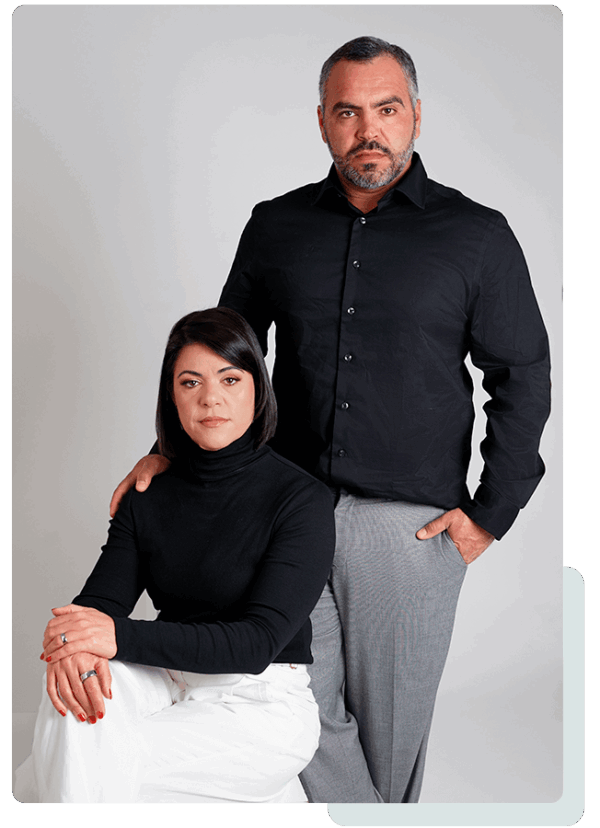 Gustavo and Lara, owners of Bella Construction