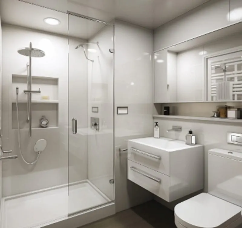 Bathroom Remodeling project 10