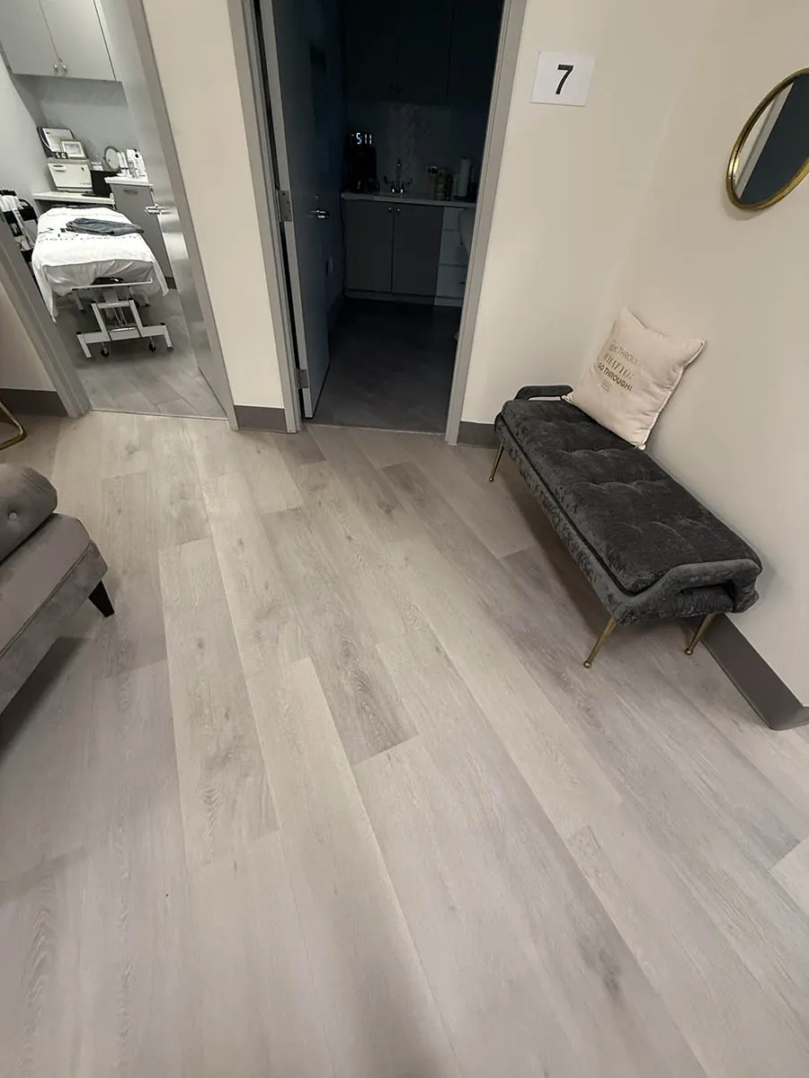 LVP kitchen flooring finished fast Charlotte NC