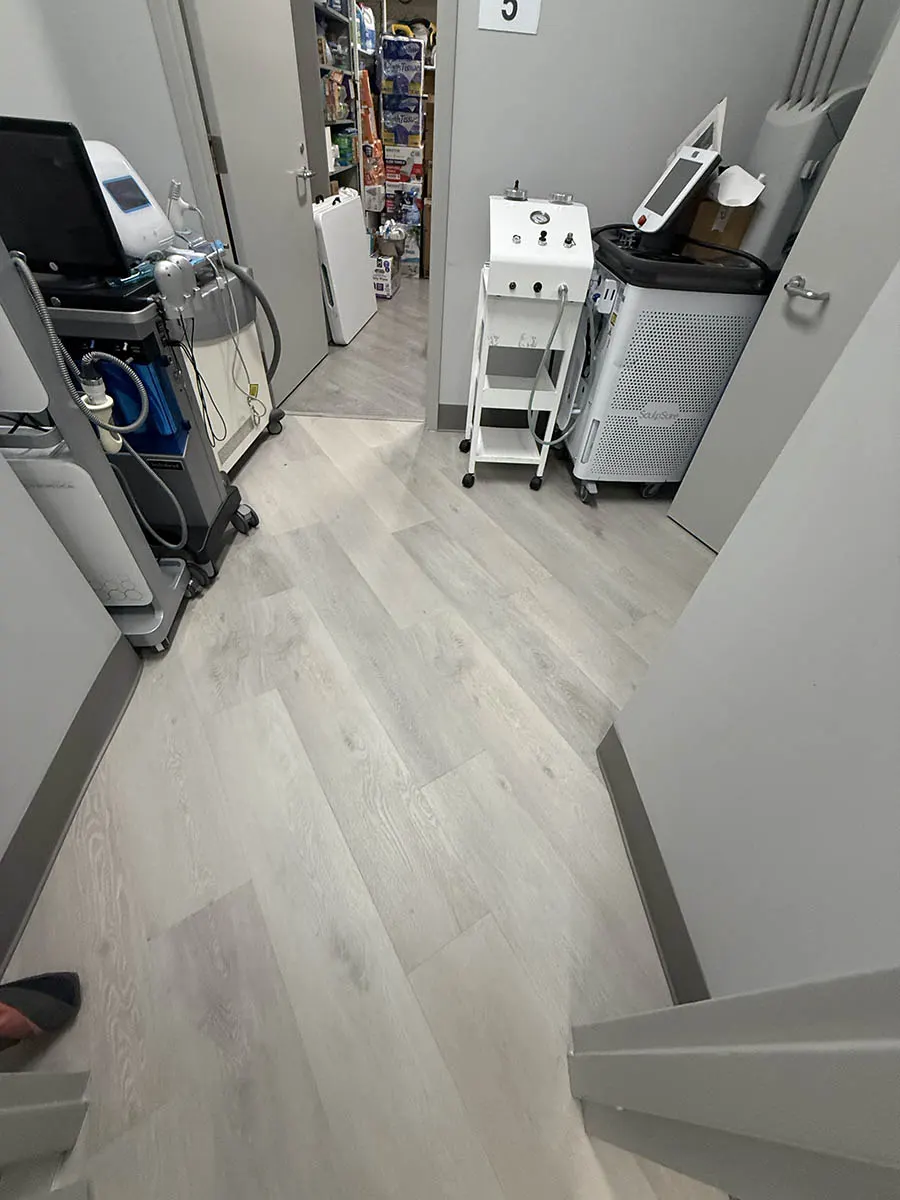 Whole home LVP floor Charlotte Metro NC