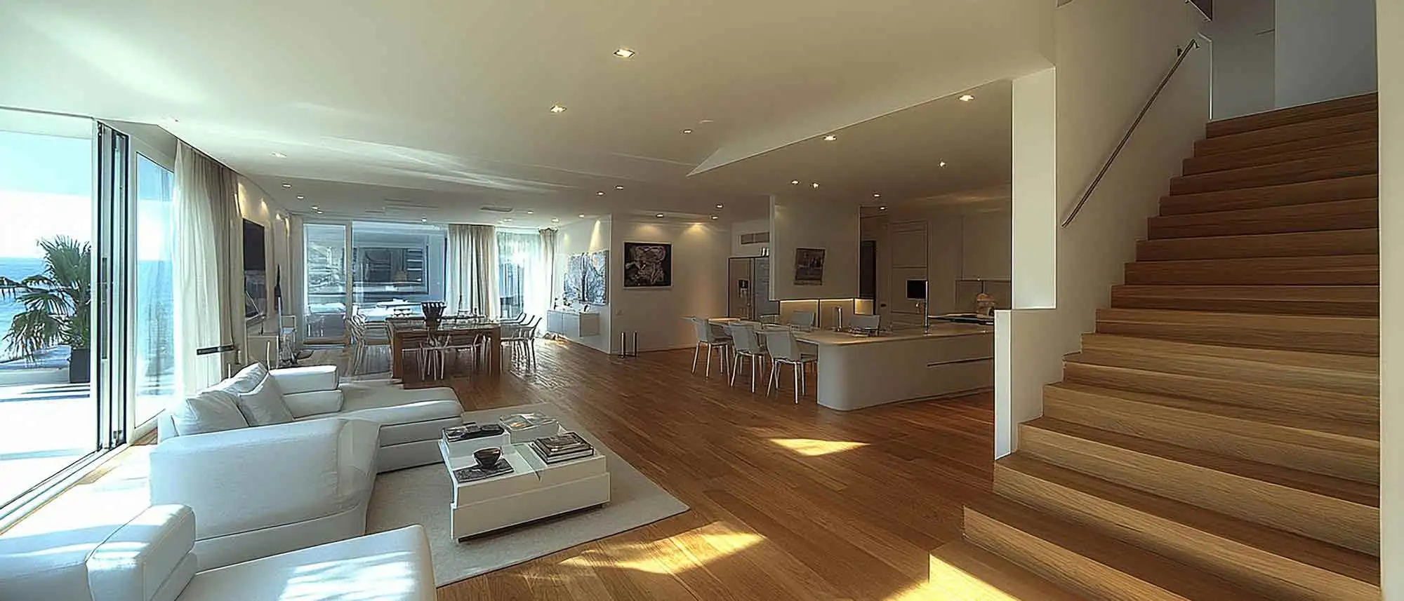 Luxury vinyl plank flooring installation