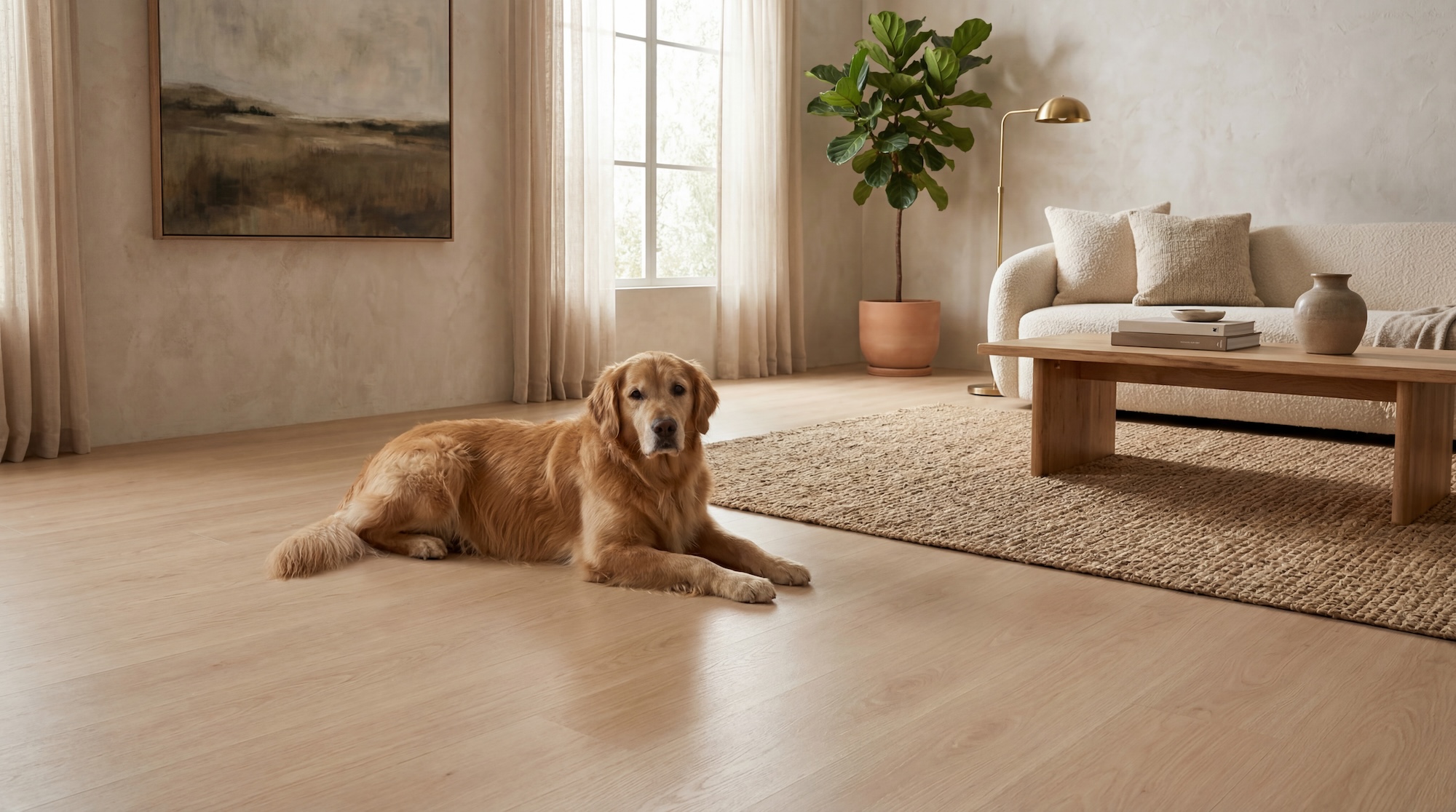 White Birch LVP Flooring - Image 3