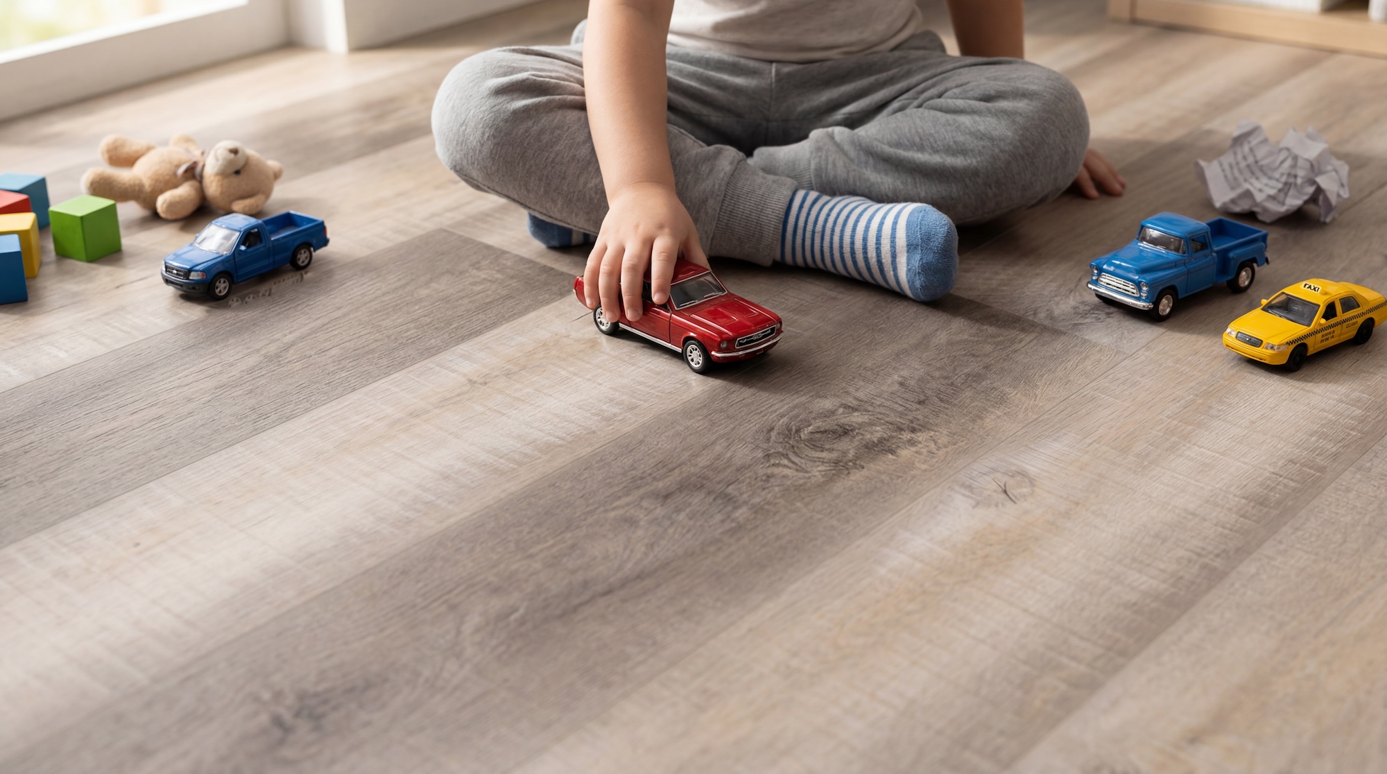 Natural Birch LVP Flooring