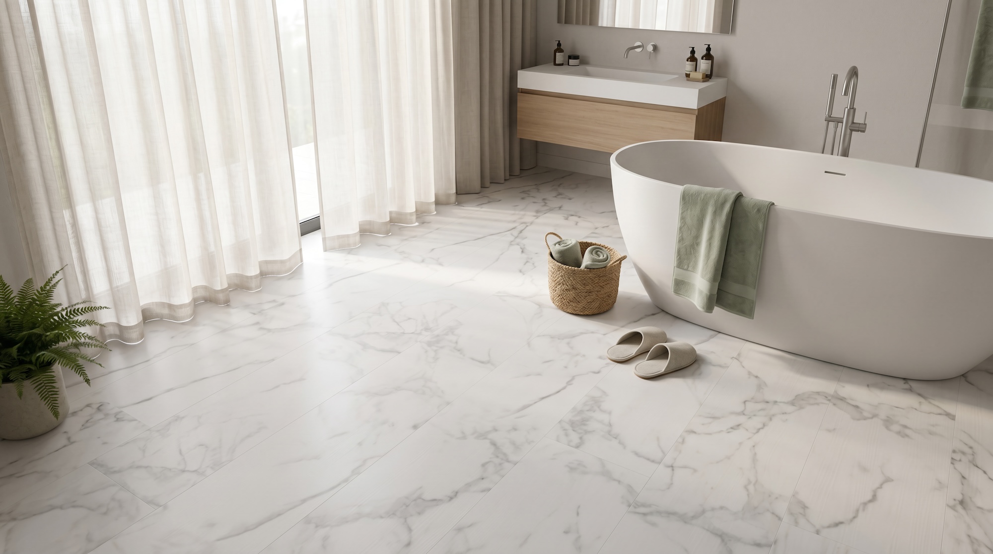 Marble LVT Flooring