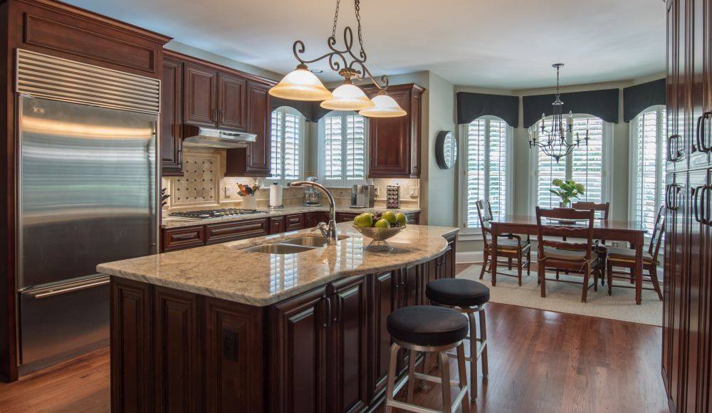 Dark Chocolate Cabinets
