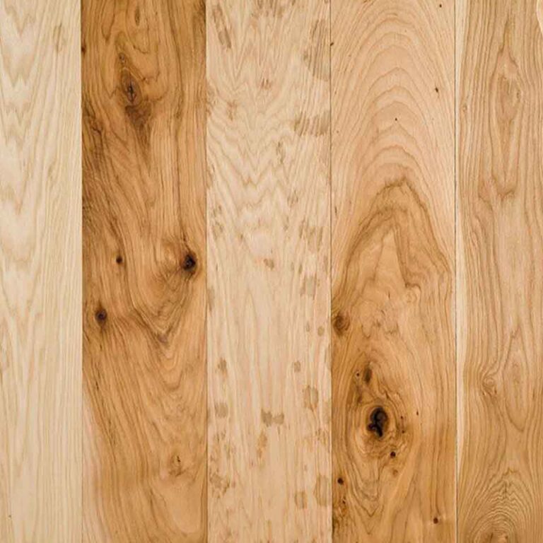 Hickory Character Solid Hardwood