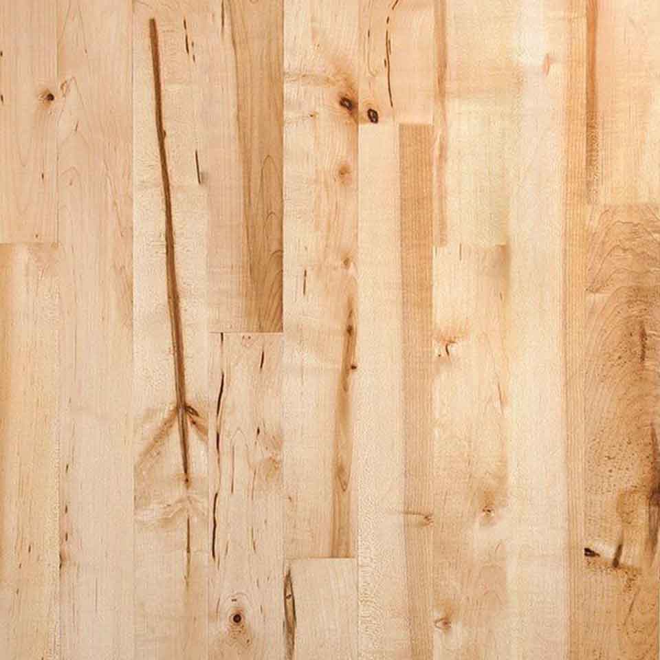 Maple 3rd Grade Solid Hardwood