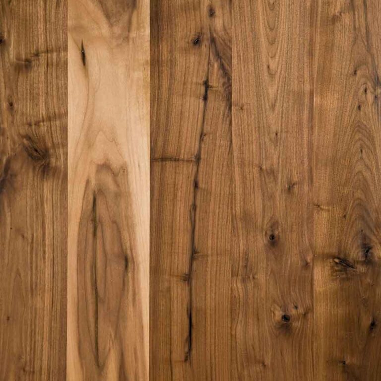 Walnut Character Solid Hardwood